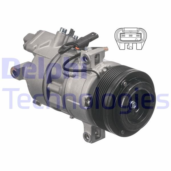 BMW E81 E82 E87 E88 E90 E91 E92 E93 Klima Kompresörü DELPHI