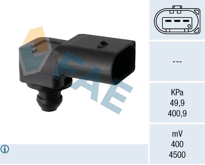 BMW Basınç Sensörü M57N E90 E91 E92 E93 E60 E61 F10 F11 E65 E66 F01 F02 E83... FAE