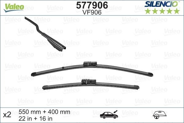 Ford Ecosport Ön Silecek Süpürgesi Takımı 550 400 mm VALEO