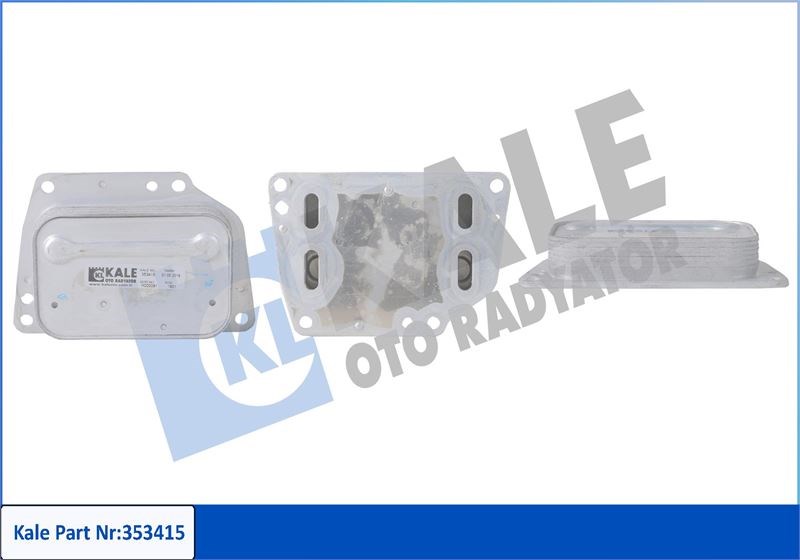 Fiat Egea 500L Doblo Fiorino Alfa Romeo Mito Yağ Soğutucu KALE-RADYATOR