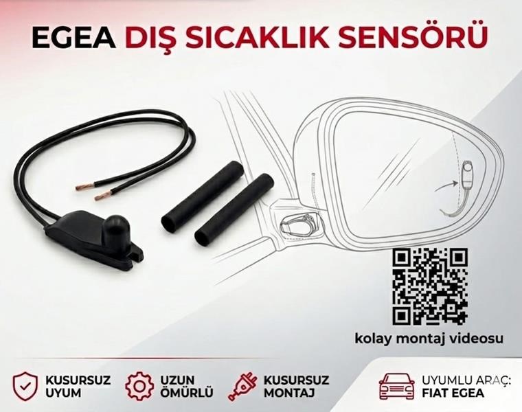 Fiat Egea Dış Ayna Sıcaklık Isı Sensörü Müşürü AFT