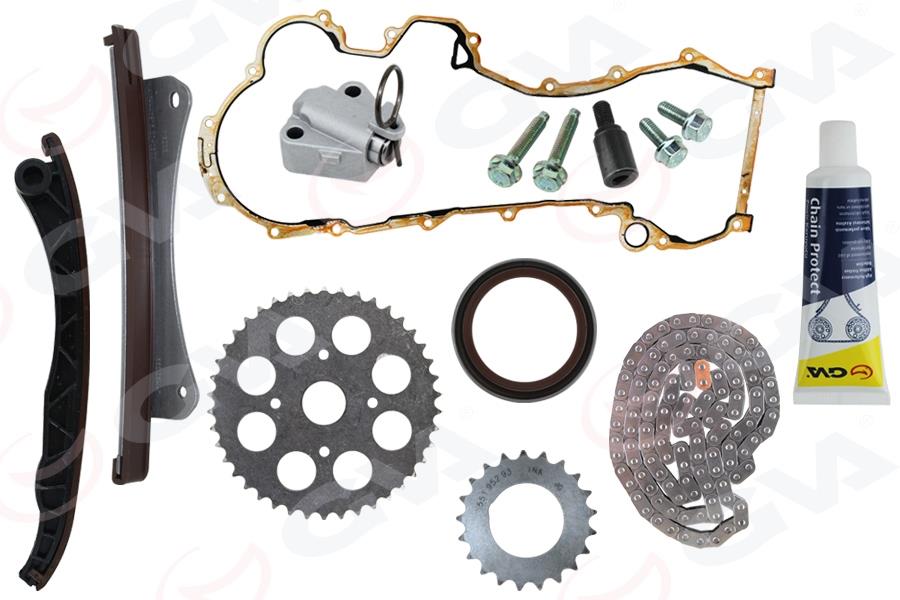 Eksantrik Zincir Seti Full Contalı Keçe Vida Astra H-Corsa C-D-Combo-C-D-Astra J