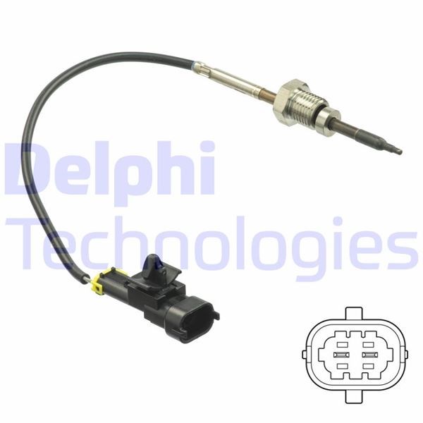 Chevrolet Epica Egzoz Sıcaklık Sensörü DELPHI