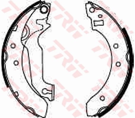 Ford Escort III Arka Aks Pabuçlu Balata Kiti TRW