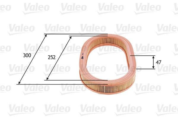 Ford Escort Hava Filtresi 1.4 VALEO