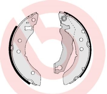 Ford Escort Arka Fren Balatası Takım Pabuçlu BREMBO
