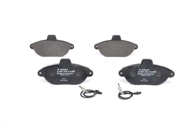 Citroen Expert Scudo Jumpy Peugeot 806 Ön Fren Balatası Fişli BOSCH