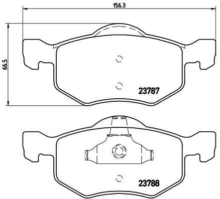 Ford Explorer Arka Disk Fren Balatası VALEO