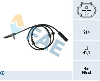BMW F01 Arka ABS Sensörü FAE