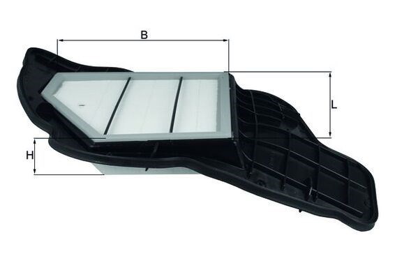 BMW F01 Hava Filtresi MAHLE
