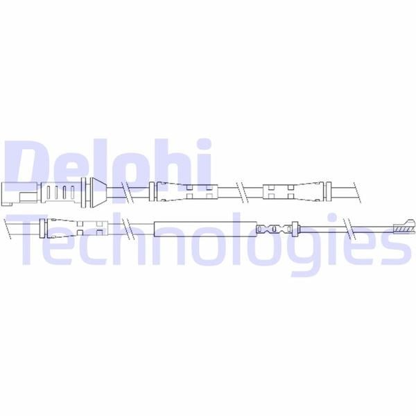 BMW F07 Arka Balata Fişi DELPHI