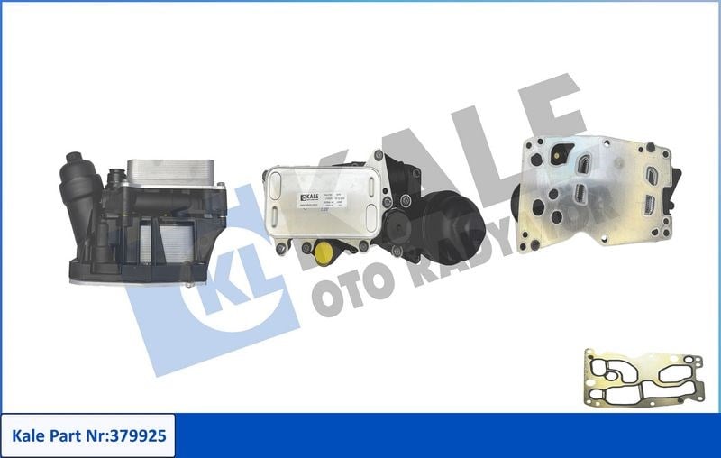 BMW F10 F20 F30 E90 F01 E84 F25 F26 F15 F16 Yağ Filtre Gövdesi Komple KALE-RADYATOR
