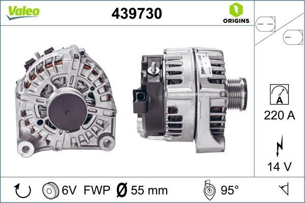 BMW N47 N57 F10 F25 Alternatör Şarj Dinamosu VALEO
