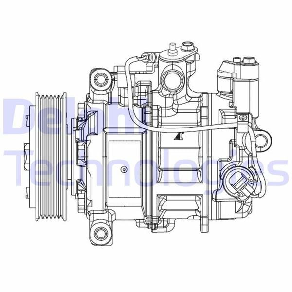 BMW F20 F21 F30 F31 F35 Klima Kompresörü DELPHI
