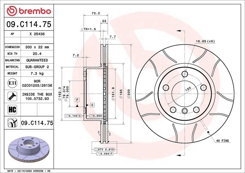 BMW F20 Ön Fren Diski BREMBO