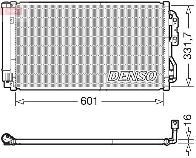 BMW F20 Klima Radyatörü DENSO