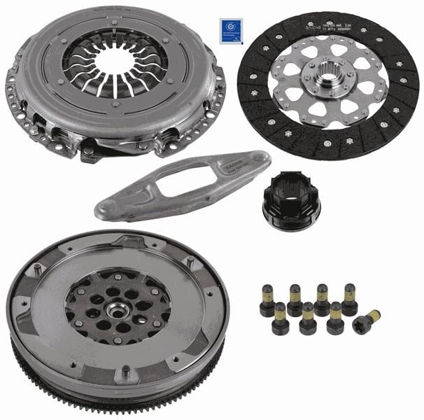 BMW F20 F21 F22 F87 F30 F80 F34 F31 F36 Debriyaj Seti DMF Rulmanlı SACHS