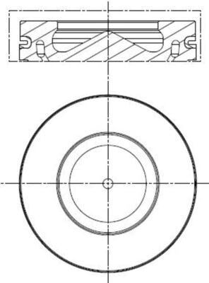 BMW Piston Segman MAHLE