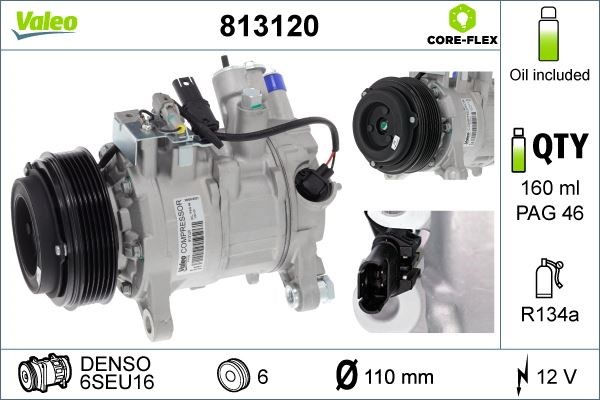 BMW F20 F21 E90 E91 E92 E93 F30 F31 F34 F07 F10 F11 E84 E89 Klima Kompresörü VALEO