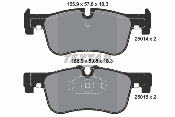 BMW F20 F21 F22 F23 Ön Fren Balatası TEXTAR