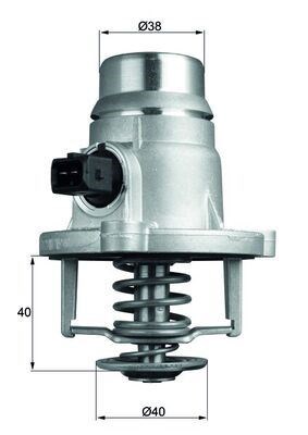 BMW Termostat Gövdeli MAHLE