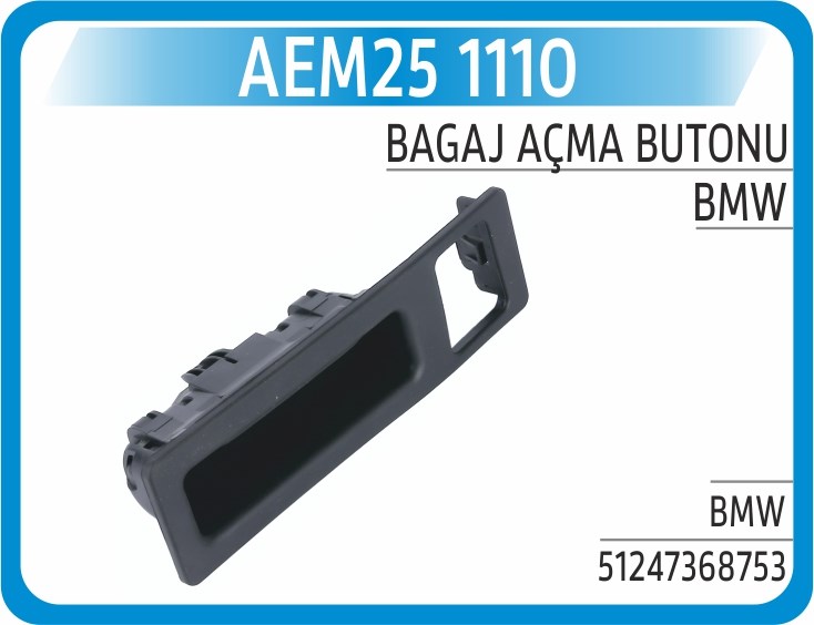 BMW F22 F23 F87 F30 F31 F34 F32 F33 F36 F82 F83 F10 F11 F18 F25 Bagaj Açma... AEM