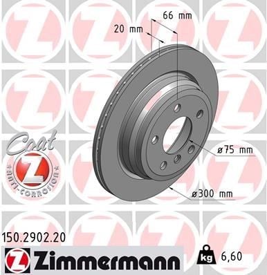 BMW F30 F31 F32 F33 F34 F35 F36 Arka Fren Diski ZIMMERMANN