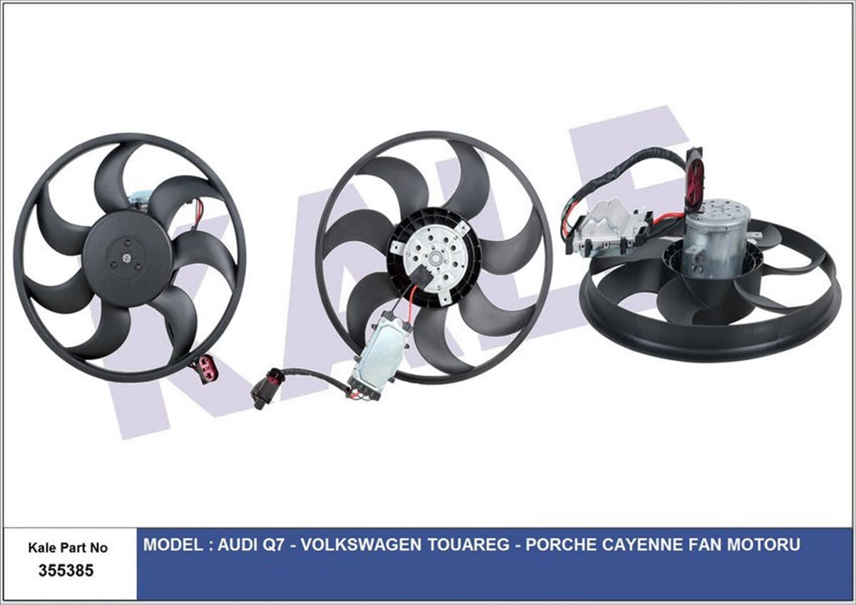 Fan Motoru Audi Q7-Volkswagen Touareg-Porche Cayenne Fan Motor