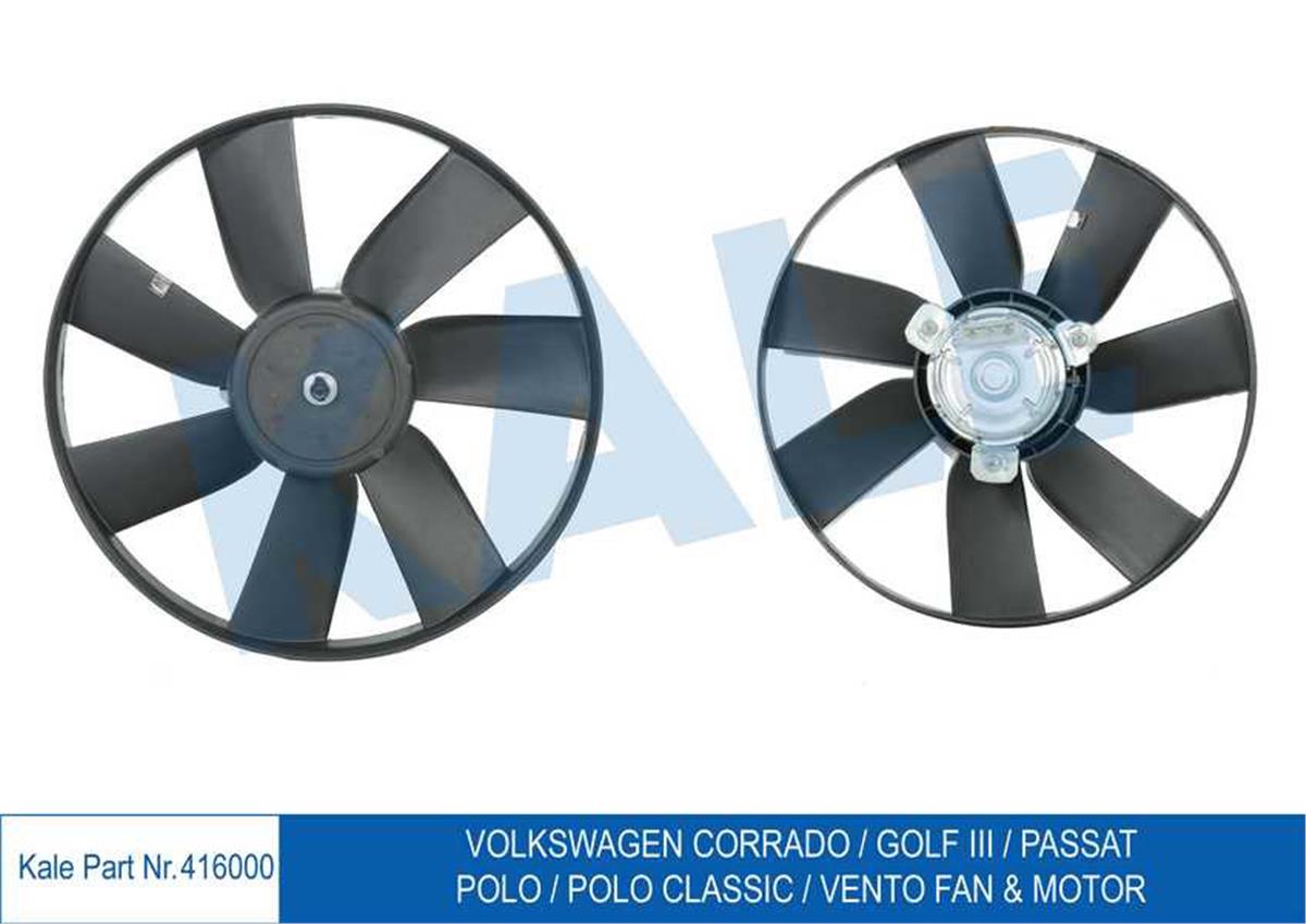 Fan Motoru Davlumbazlı Golf 3-Iv-Caddy Iı/-Passat-Cordoba 93-99 Ibıza Iı 1.8-1.