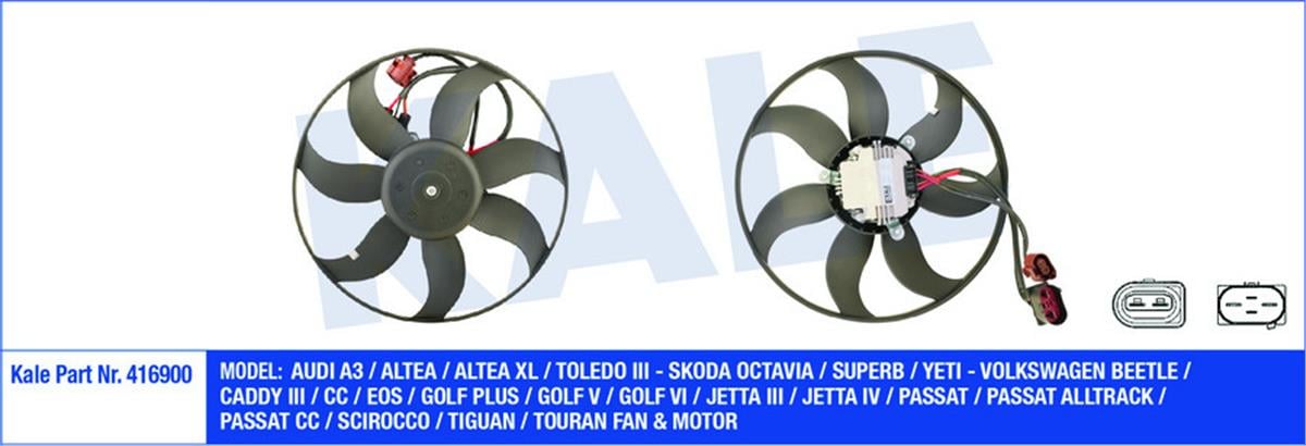 Fan Motoru Davlumbazlı Sol Caddy Iıı-Golf V-Vı-Plus-Jetta Iıı-Iv-Passat-Scırocco