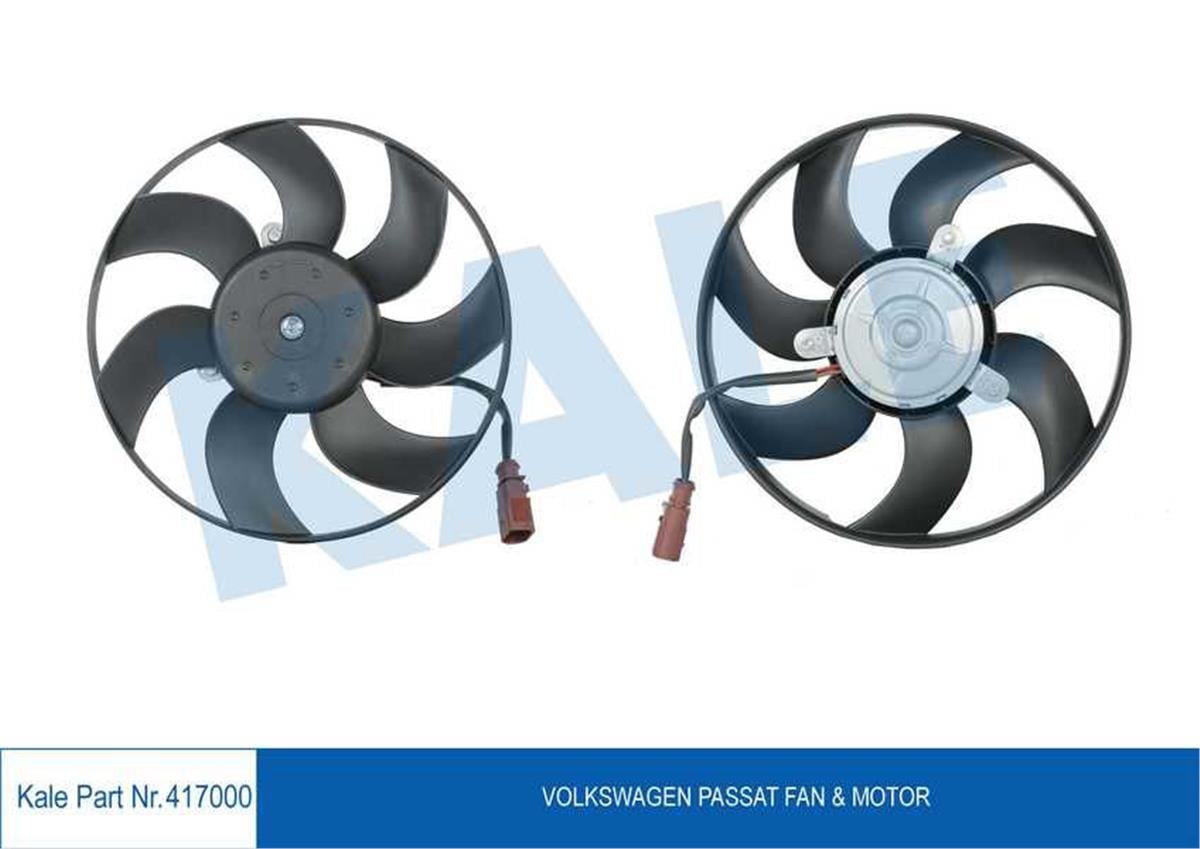 Fan Motoru Davlumbazlı Vw Passat 05-07 2.0Tdı 200W-296Mm