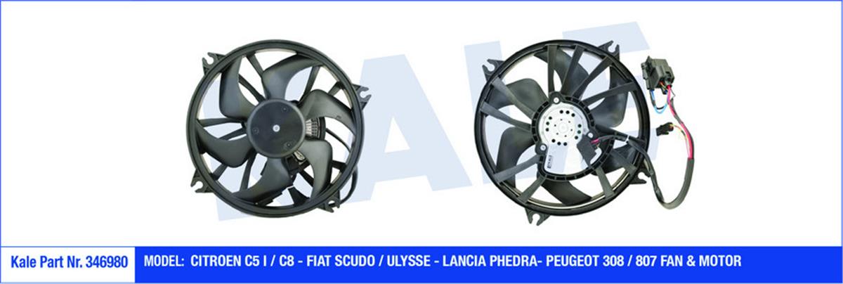Fan Motoru P407-C5 Iı Beyınlı 1,6Hdı-2,0 16V-1,8 16V