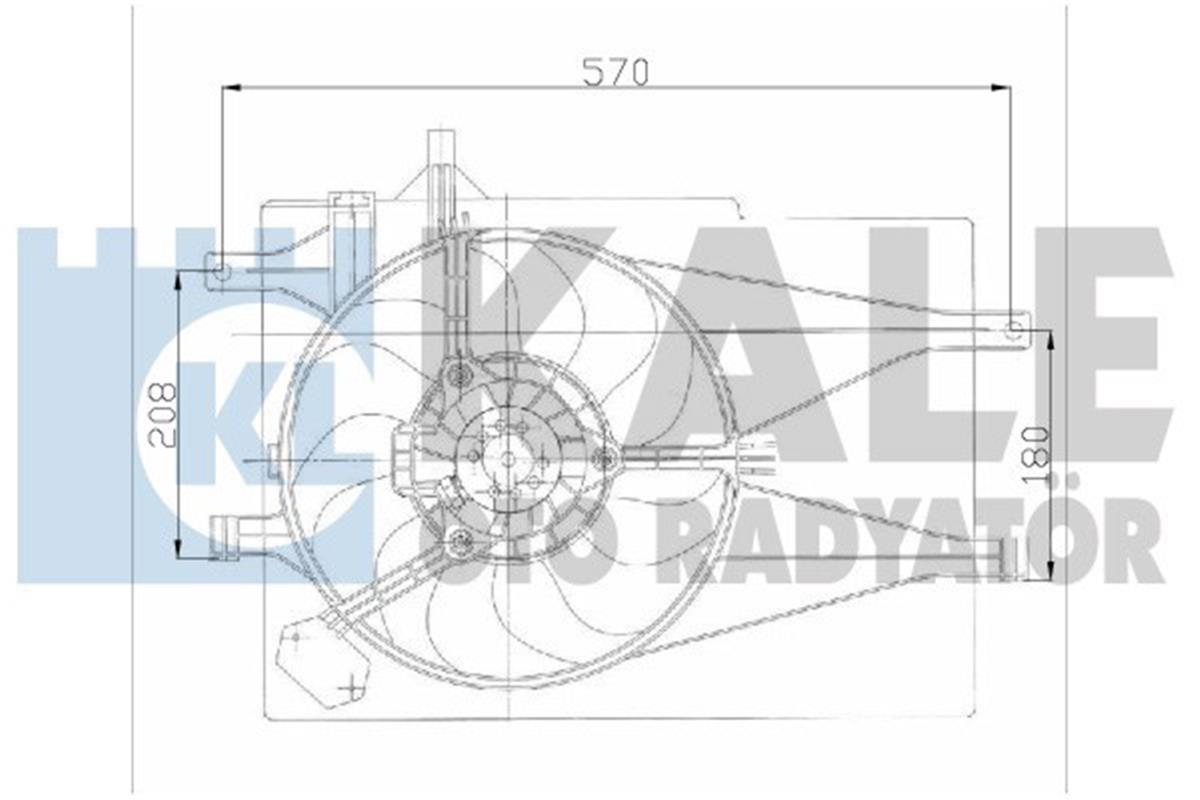 Fan Motoru Palio-Albea 1.2 8V 16V 98-09 Ac Mt Davlumbazlı