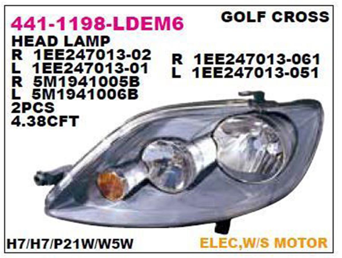 Far Sağ Golf 5 Plus Bm 05-