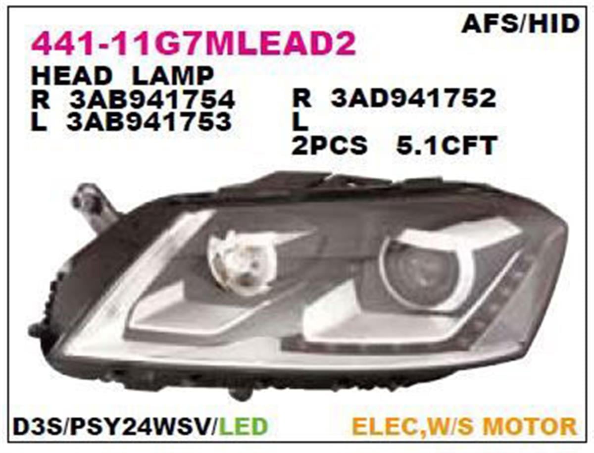 Far Sağ Passat Bm (Xenon-Led Li) 10-15