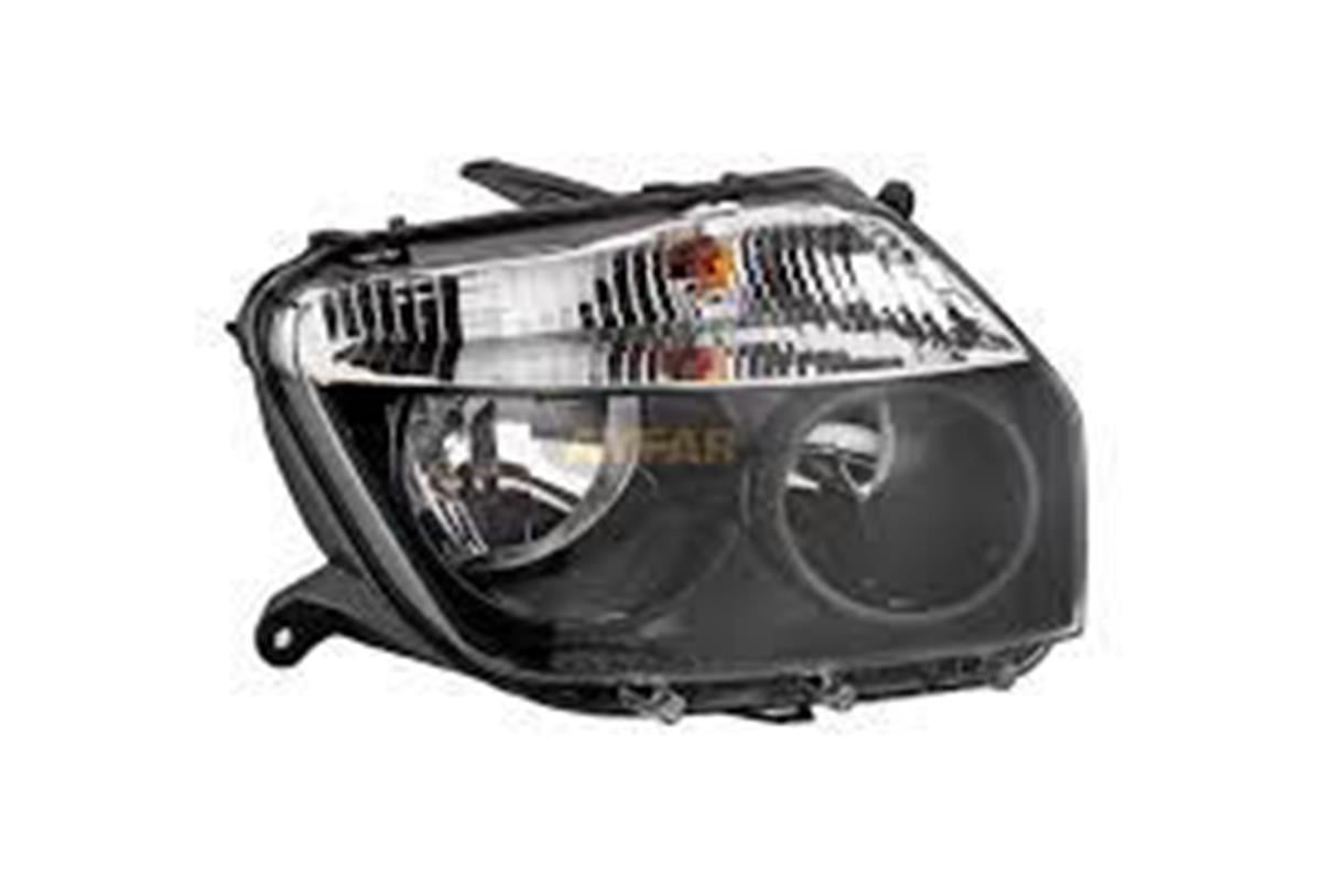 Far Sinyal Sağ Dacıa Duster 2010 Siyah Manuel H1 H7