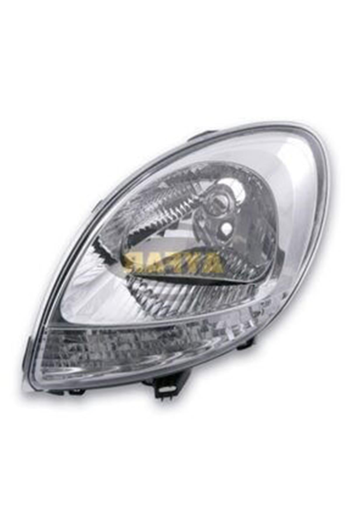 Far Sinyal Sol Kango 03/03-12/07 Elektrikli H4 Beyaz Far Ayar Kumandasız