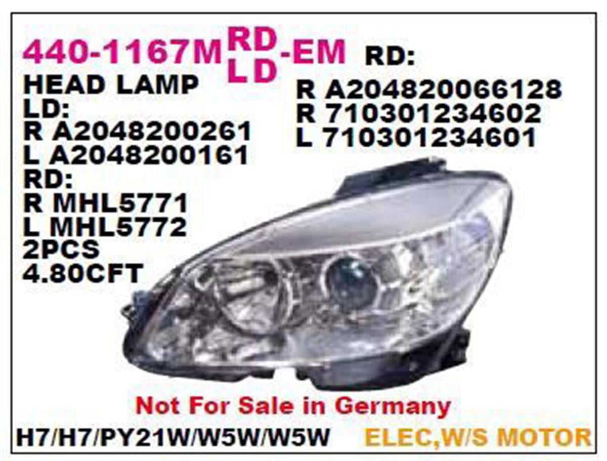 Far Sol W204 Bm 07-11