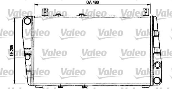 Skoda Favorit Radyatör 136 L LS VALEO