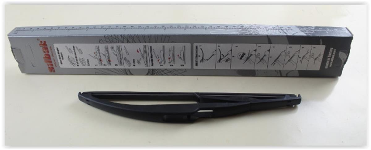 Citroen Nemo Fiat Fiorino Arka Plastik Silecek 350Mm Silbak