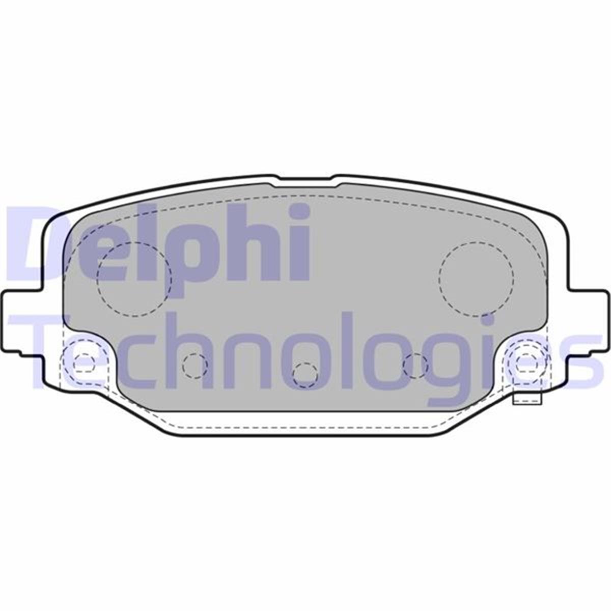 Fiat Freemont Lancia Voyager Dodge Journey Arka Fren Balatası K68159526ac-K68159526ac-681442
