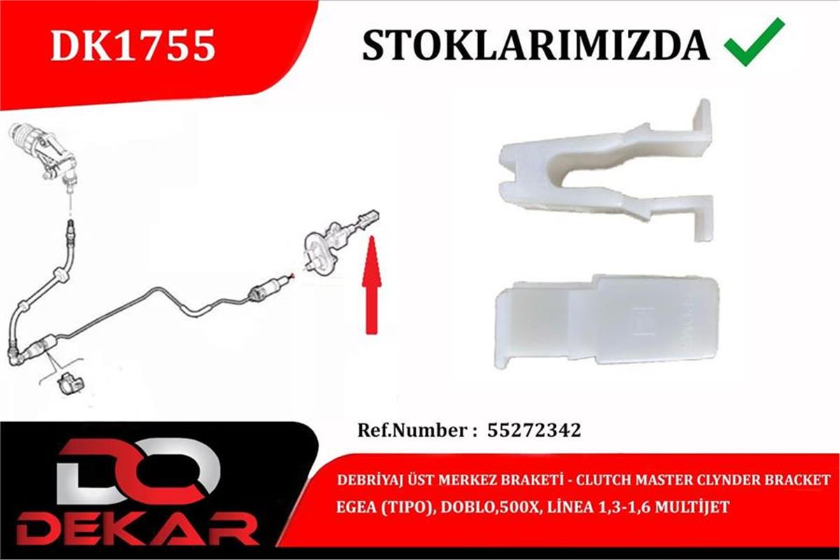 Fiat Egea Doblo 500X Linea Debriyaj Üst Merkez Braketi 55272342