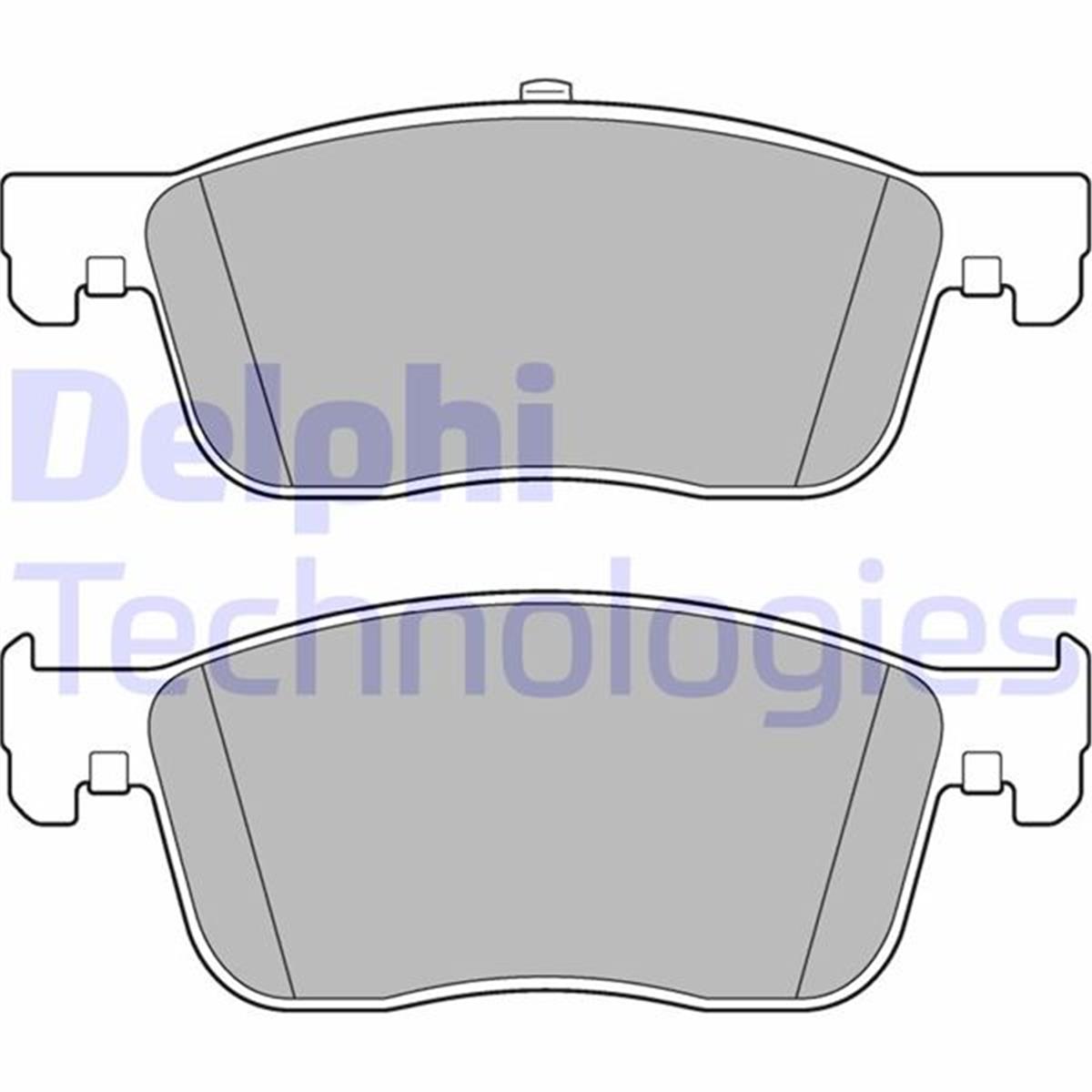 Fiat Scudo Zafira Life Vivaro Jumpy Ön Fren Balatası 1613260780-1680791780-16781682