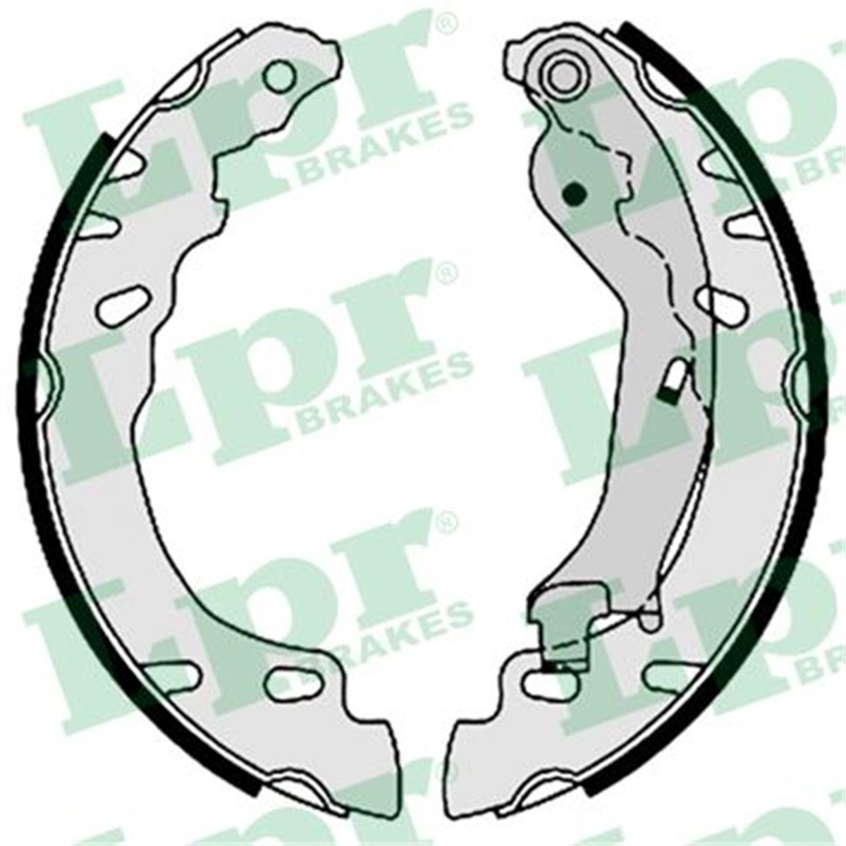 Fiat 500 Panda Arka Pabuç Balata 180X32