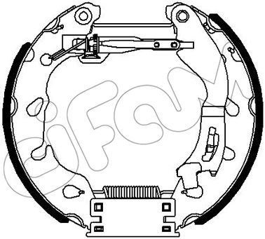 Fiat Panda II 169 Fren Silindiri Tamir Kiti CIFAM