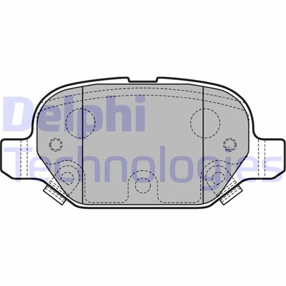 Fiat Panda (2012>) Fren Balatası Arka 77366388-77366453-77367514