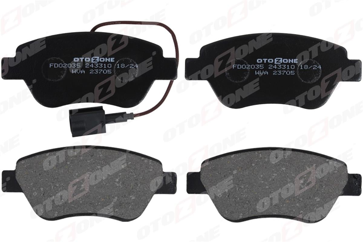 Fiat Doblo Albea Linea Stilo Fiorino Fren Balatası Ön 77364393-77363942-77364158-773