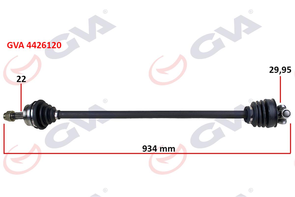 Fiat Tempra 1.4İ (92-99) Komple Aks Sağ 7735107
