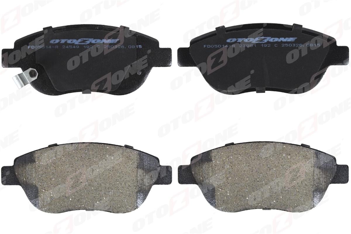 Opel Corsa D Fiat 500L Ön Balata 93189816-1605354-1605227-77366