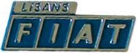 Fiat Mavi Lisans Arka Yazısı AYHAN